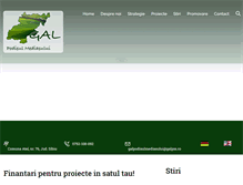 Tablet Screenshot of galpm.ro